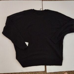 One Grey DAY MERINO AND‎ COTTON CREW NECK SWEATER NWT. SIZE S.